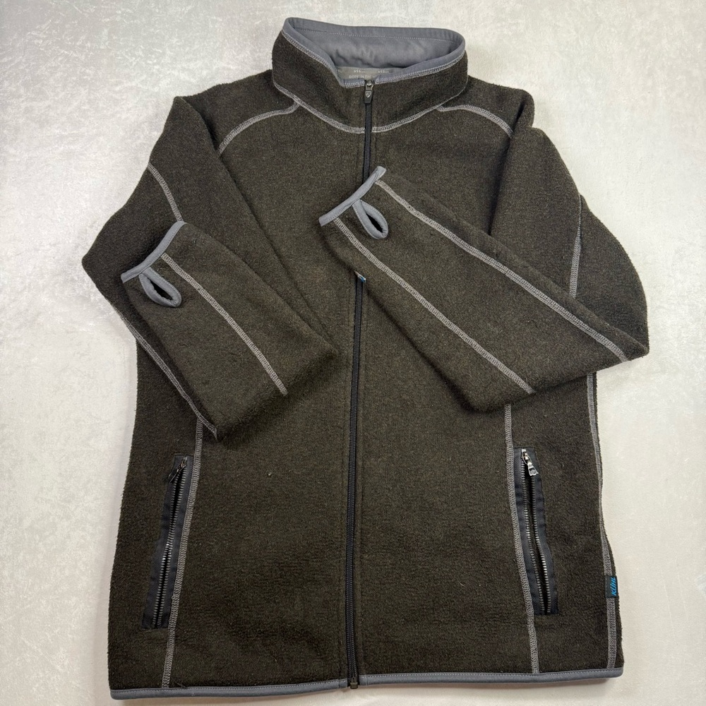 Kuhl Kids Puffer Jacket - Black and Gray